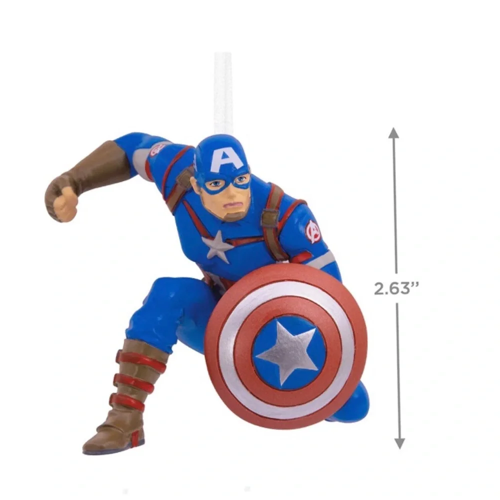Hallmark Marvel Avengers “Captain America” Christmas Ornament (NWT)